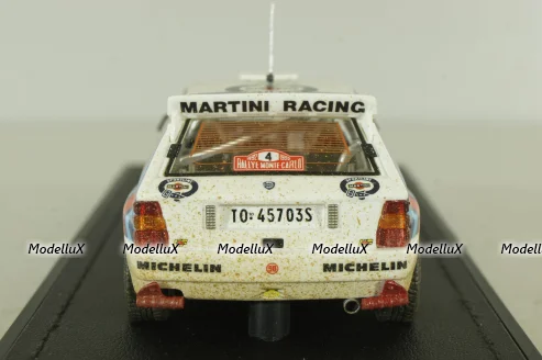 Lancia Delta HF Integrale Evoluzione Martini #4 Winner Rallye Monte Carlo Dirty Version Car Model, TM43-004AD, Top Marques 1:43