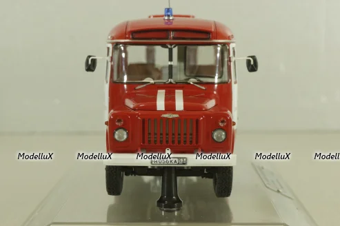 Кавз-685М, пожарный автобус КПП ГДЗС г. Старая Русса 2005 г., 168509, Dip Models 1:43