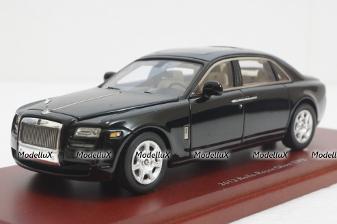 Rolls-Royce 2012 Ghost EWB, Diamond Black, 134350, TSM Model 1:43