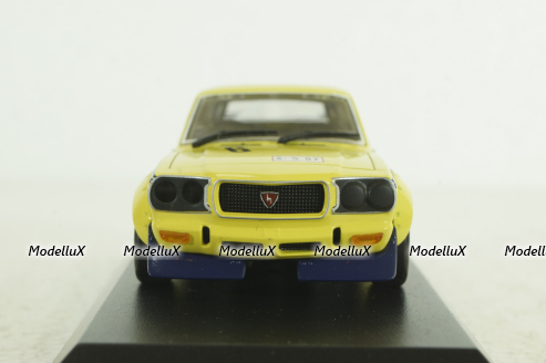 Mazda Savannah RX-3 Test Car, yellow, 03196A, Kyosho 1:43