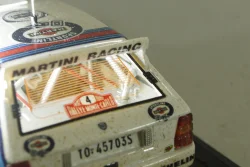 Lancia Delta HF Integrale Evoluzione Martini #4 Winner Rallye Monte Carlo Dirty Version Car Model, TM43-004AD, Top Marques 1:43
