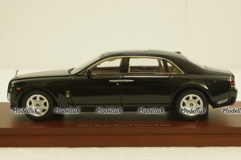 Rolls-Royce 2012 Ghost EWB, Diamond Black, 134350, TSM Model 1:43