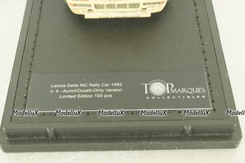 Lancia Delta HF Integrale Evoluzione Martini #4 Winner Rallye Monte Carlo Dirty Version Car Model, TM43-004AD, Top Marques 1:43