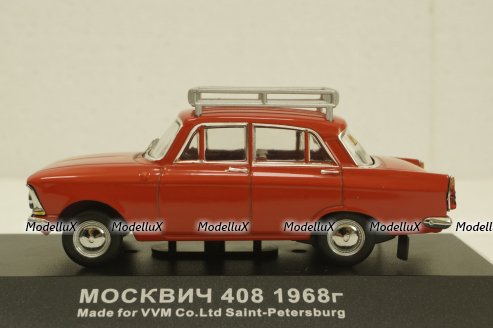 Москвич-408 1968, из к/ф Бриллиантовая рука,  VVM014,  VVM 1:43