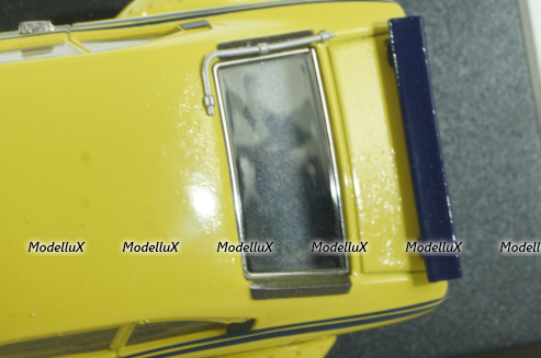 Mazda Savannah RX-3 Test Car, yellow, 03196A, Kyosho 1:43