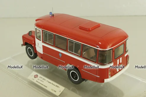 Кавз-685М, пожарный автобус КПП ГДЗС г. Старая Русса 2005 г., 168509, Dip Models 1:43