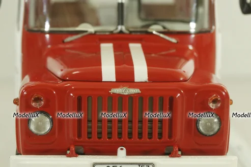 Кавз-685М, пожарный автобус КПП ГДЗС г. Старая Русса 2005 г., 168509, Dip Models 1:43