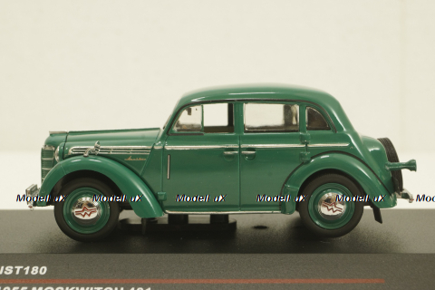 Москвич-401, зеленый, 1955, IST180, IST 1:43