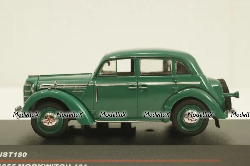 Москвич-401, зеленый, 1955, IST180, IST 1:43