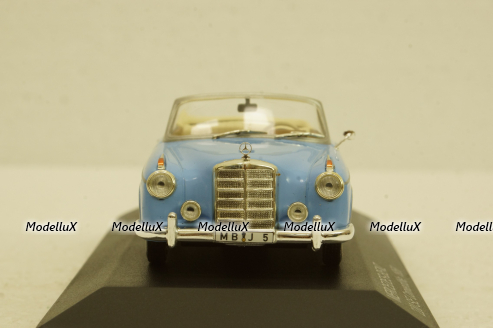 Mercedes 220SE Convertible, 1958, WhiteBox 1:43