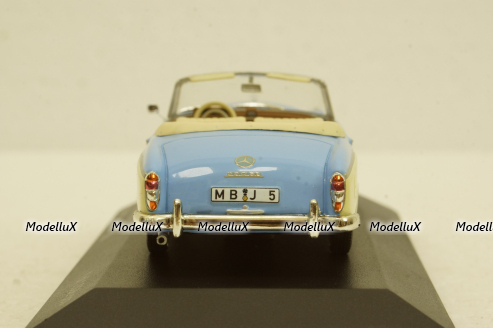 Mercedes 220SE Convertible, 1958, WhiteBox 1:43