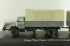 Krupp Titan planet LKW with trailer, grey, 025603, Schuco 1:43