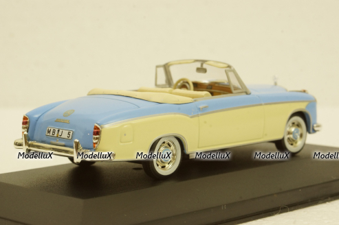 Mercedes 220SE Convertible, 1958, WhiteBox 1:43
