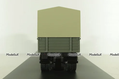 Krupp Titan planet LKW with trailer, grey, 025603, Schuco 1:43