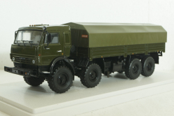 КамАЗ-6350 8х8 1998 Хаки, Автоистория 1:43