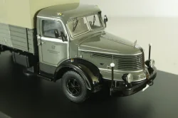 Krupp Titan planet LKW with trailer, grey, 025603, Schuco 1:43