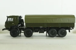 КамАЗ-6350 8х8 1998 Хаки, Автоистория 1:43