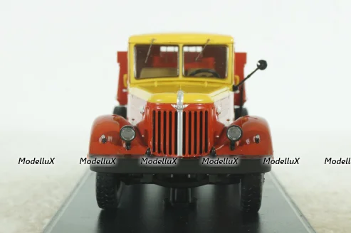 Маз-205, самосвал, желтый/красный, SSM1053, SSM 1:43