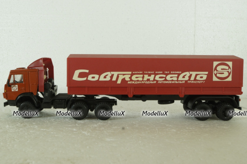 Камаз-5410 с полуприцепом Совтрансавто, Арек 1:43
