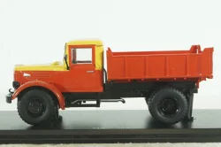 Маз-205, самосвал, желтый/красный, SSM1053, SSM 1:43