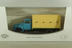 ГЗСА-3704(52) автомобиль для перевозки хлеба, голубой, SSM1327, SSM 1:43