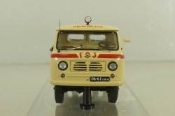 Уаз-450Д, Аварийная «ГорГаз» Душанбе, Таджикистан - 1963 г., с аксесcуарами 145004, DiP Models 1:43