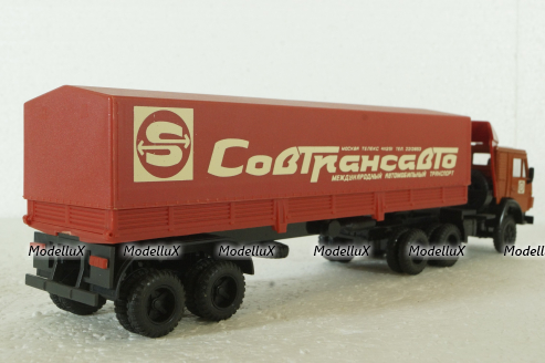 Камаз-5410 с полуприцепом Совтрансавто, Арек 1:43
