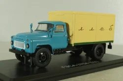 ГЗСА-3704(52) автомобиль для перевозки хлеба, голубой, SSM1327, SSM 1:43
