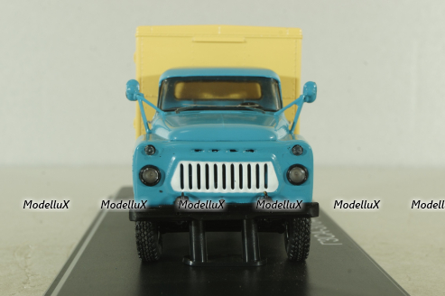 ГЗСА-3704(52) автомобиль для перевозки хлеба, голубой, SSM1327, SSM 1:43