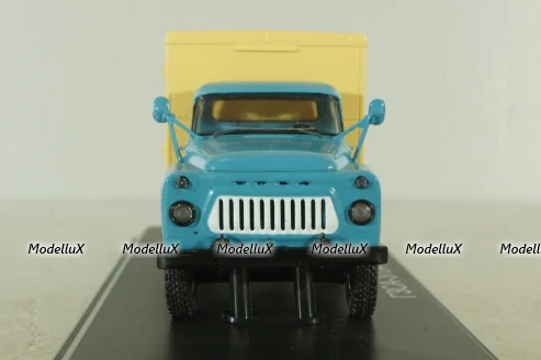 ГЗСА-3704(52) автомобиль для перевозки хлеба, голубой, SSM1327, SSM 1:43