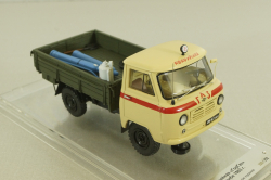 Уаз-450Д, Аварийная «ГорГаз» Душанбе, Таджикистан - 1963 г., с аксесcуарами 145004, DiP Models 1:43