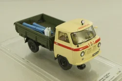 Уаз-450Д, Аварийная «ГорГаз» Душанбе, Таджикистан - 1963 г., с аксесcуарами 145004, DiP Models 1:43