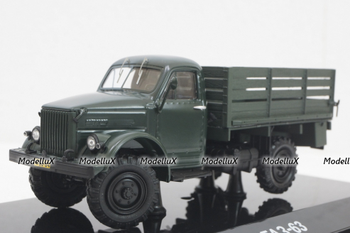 Газ-63, Бортовой 1953, 106303, DiP Models 1:43