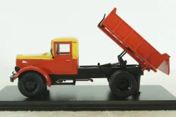 Маз-205, самосвал, желтый/красный, SSM1053, SSM 1:43