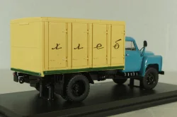 ГЗСА-3704(52) автомобиль для перевозки хлеба, голубой, SSM1327, SSM 1:43