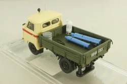 Уаз-450Д, Аварийная «ГорГаз» Душанбе, Таджикистан - 1963 г., с аксесcуарами 145004, DiP Models 1:43