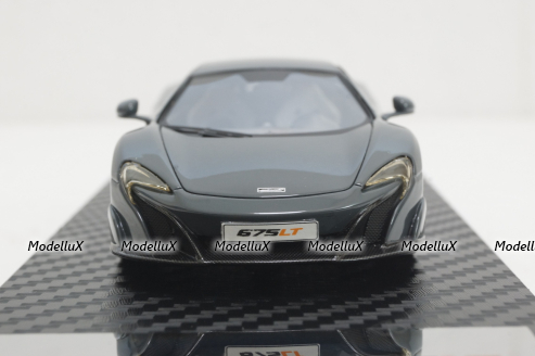 McLaren 675LT 2015 chicane grey, 15OEM17, TSM Model 1:43