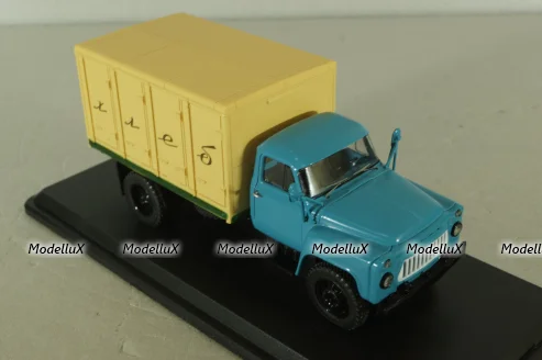 ГЗСА-3704(52) автомобиль для перевозки хлеба, голубой, SSM1327, SSM 1:43