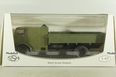 НАМИ-012 1949 Паровой грузовой автомобиль, зеленый, SSM1188, SSM 1:43