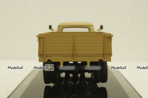 Газ-52-04, бортовой, бежевый 1983г, Dip 105201 1:43