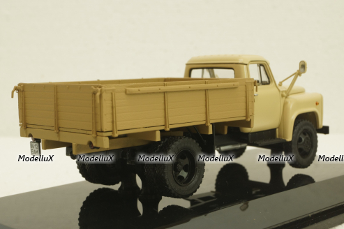 Газ-52-04, бортовой, бежевый 1983г, Dip 105201 1:43