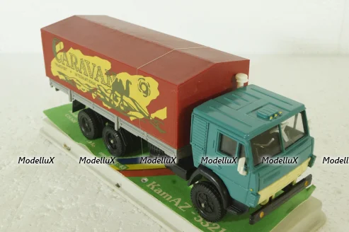 Камаз-53212, борт с тентом Caravan, декабрь 89г., Арек 1:43