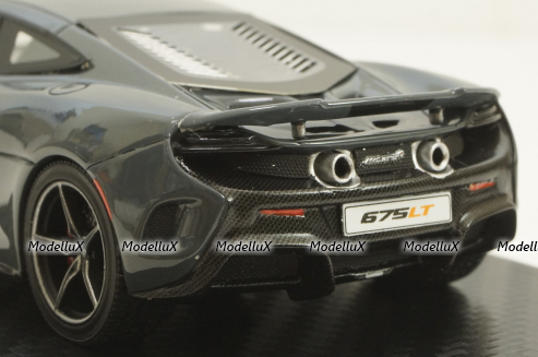 McLaren 675LT 2015 chicane grey, 15OEM17, TSM Model 1:43