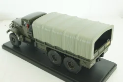 Краз-214Б борт с тентом хаки 1963, Наш Автопром 1:43