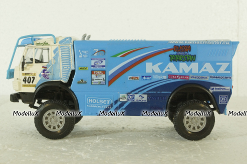 Камаз - 4911,  ралли Дакар №407, Элекон 1:43