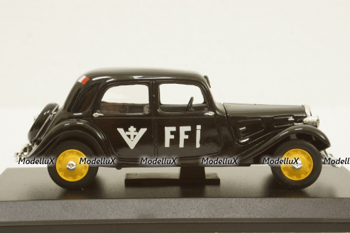 Citroen Traction 11 Legere FFI, 1944, Atlas 1:43