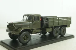 Краз-214Б борт с тентом хаки 1963, Наш Автопром 1:43