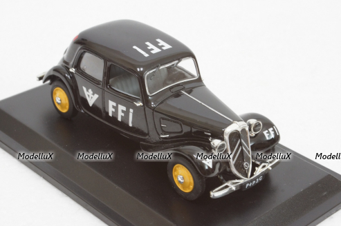 Citroen Traction 11 Legere FFI, 1944, Atlas 1:43