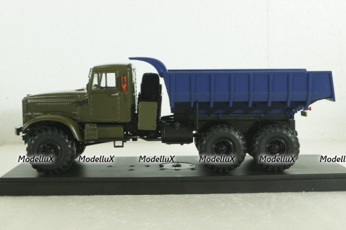 Краз-255Б 6x6 самосвал 1969, Автоистория 1:43