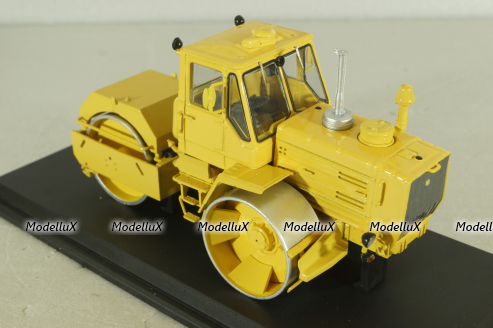 СД-802(Т-150) каток дорожный на шасси трактора Т-150 1980, желтый, SSM8016, SSM 1:43
